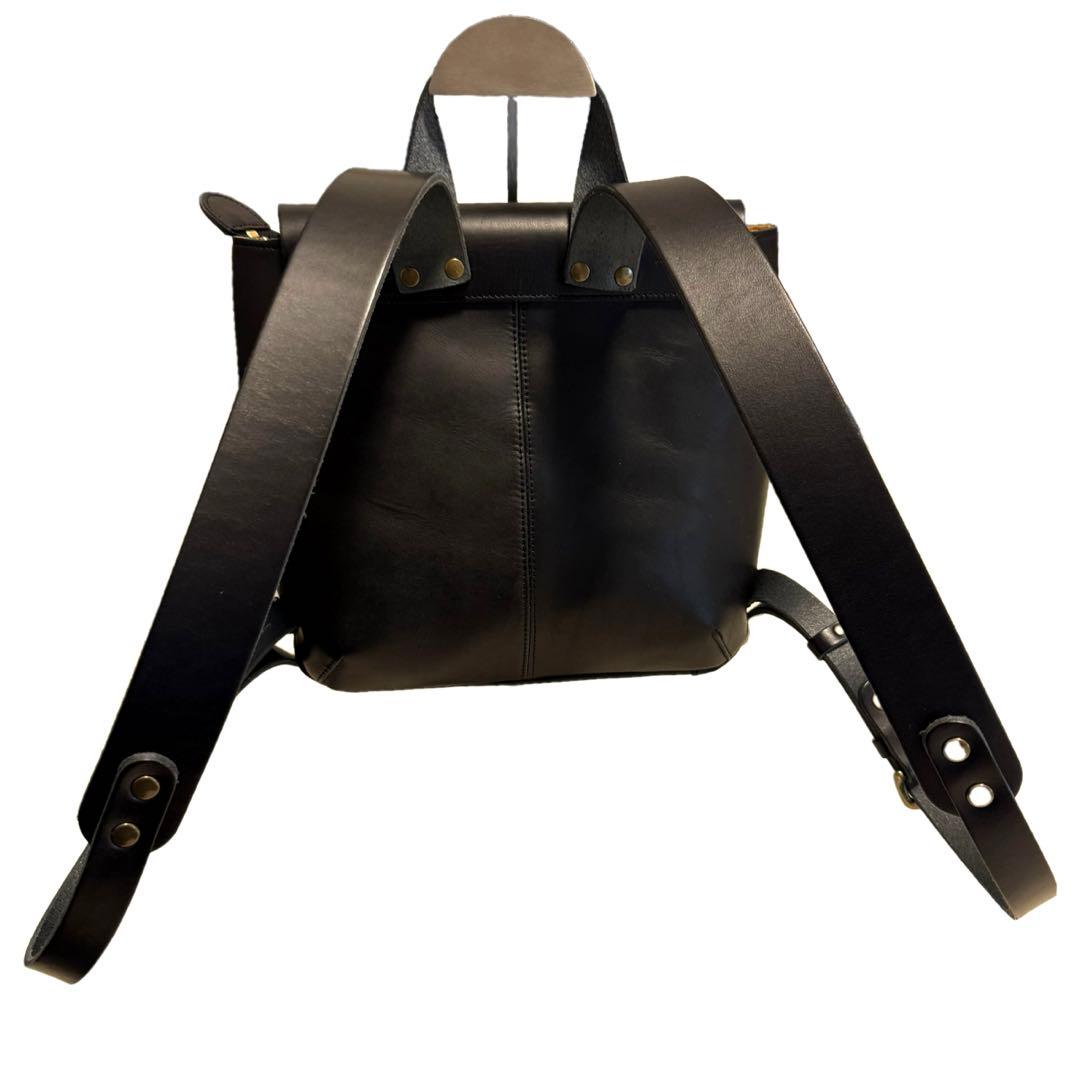 未使用級 クレドラン CLEDRAN MARCHE マルシェ リュック ブラック