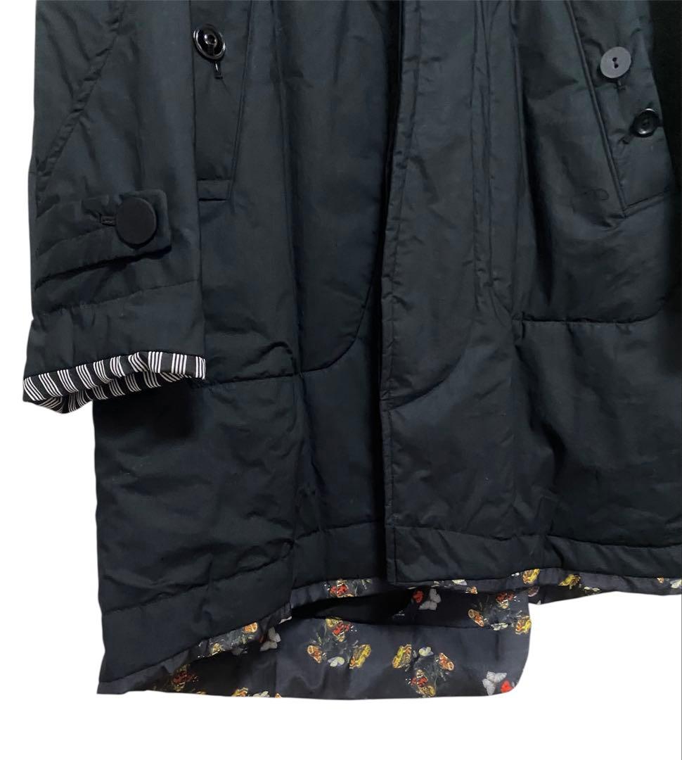 アンダーカバー25aw but beautifulコットン中綿ステンカラーコート