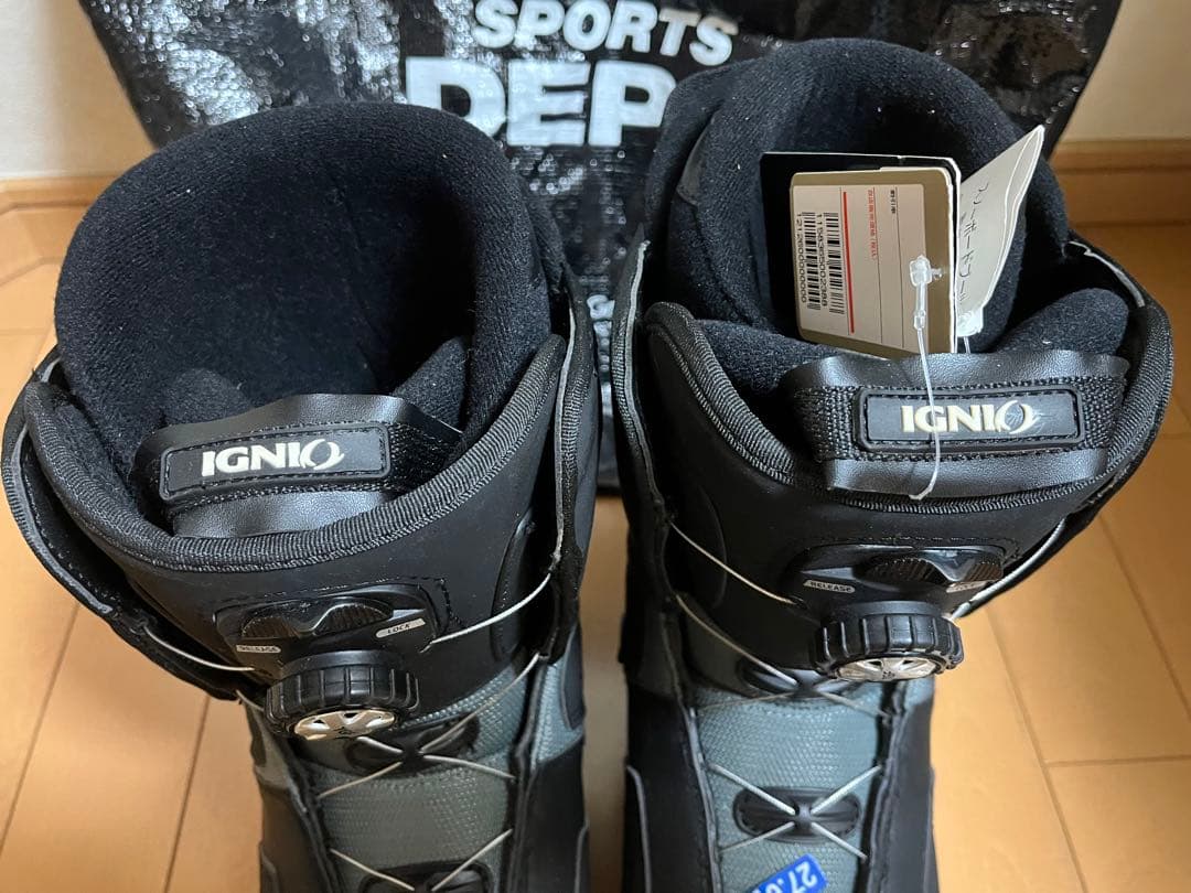 【新品未使用】IGNIO スノーボードブーツ 27.0cm