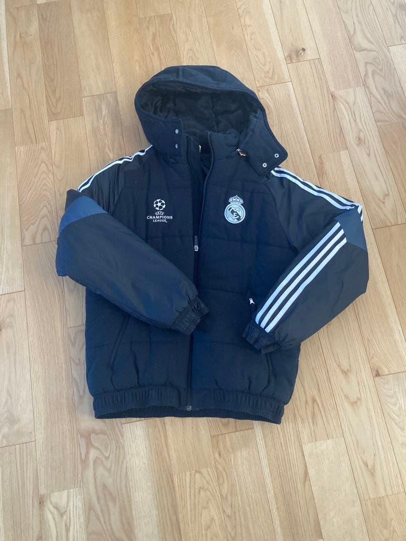 adidas ダウンUEFAチャンピオンズリーグ レアル・マドリード Lサイズ