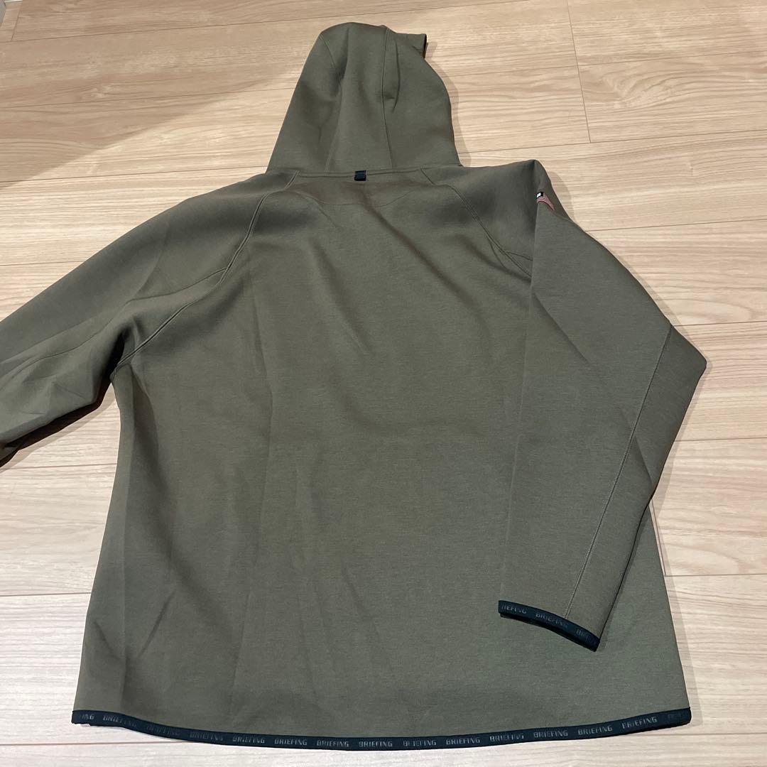 BRIEFING パーカーXL オリーブグリーン 新しい