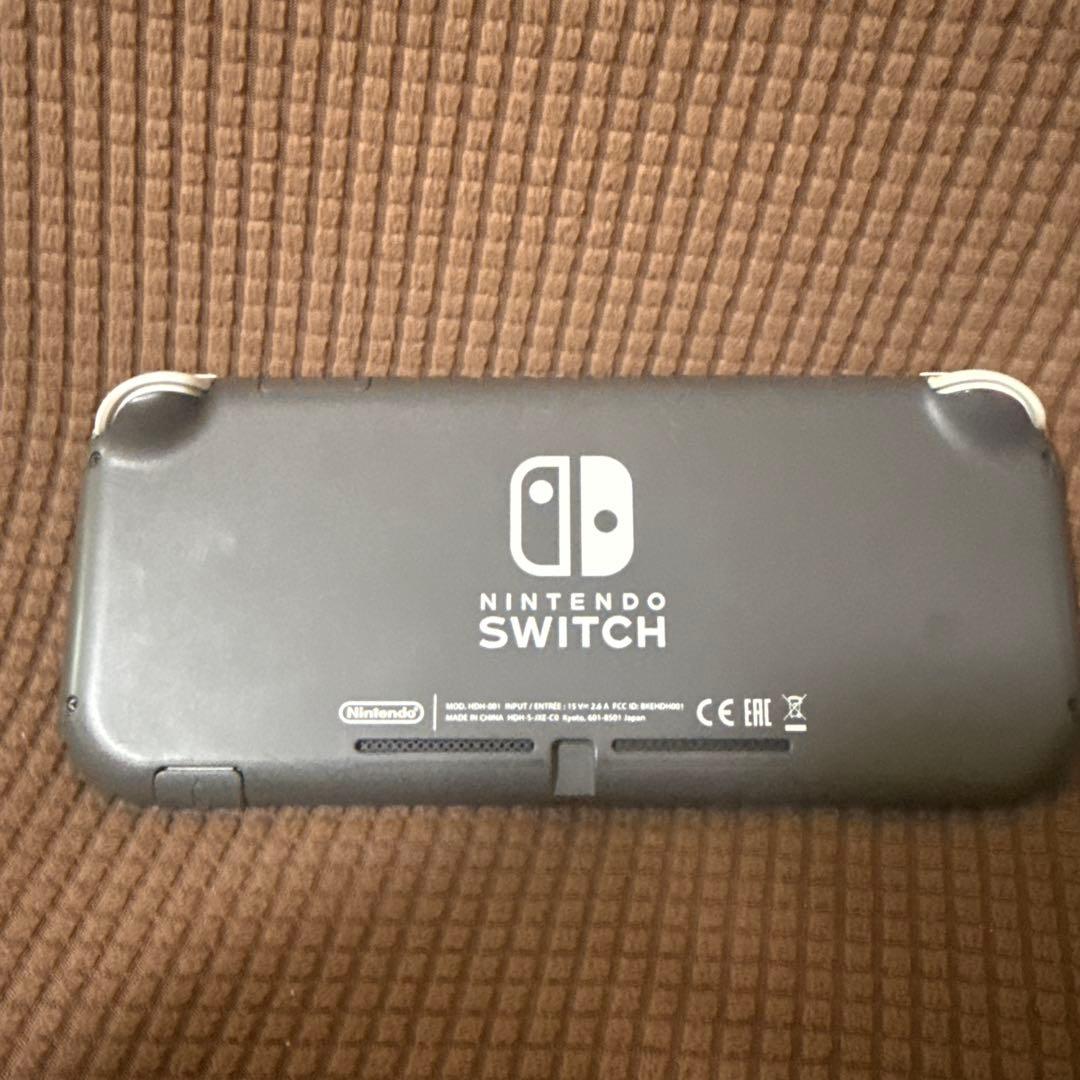 Nintendo Switch Lite グレー本体　箱無し付属なし