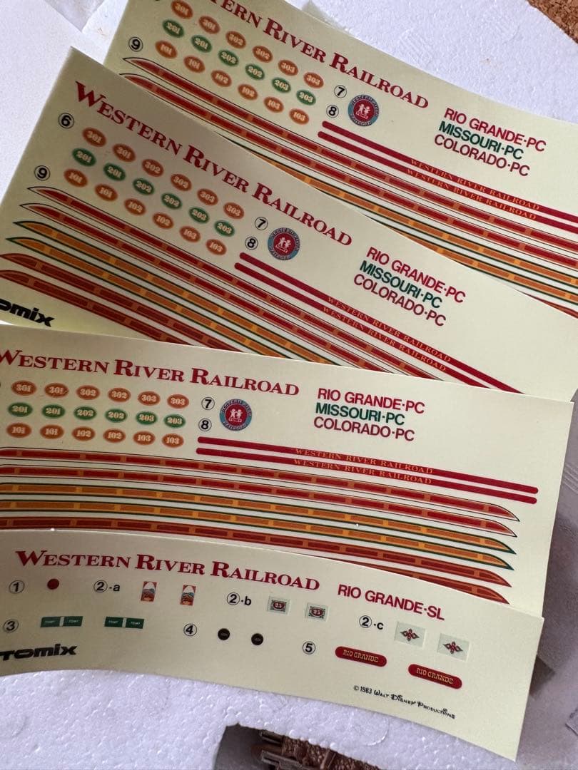 u*1様 東京ディズニーランドウエスタンリバーレールロード セットNゲージ 鉄道