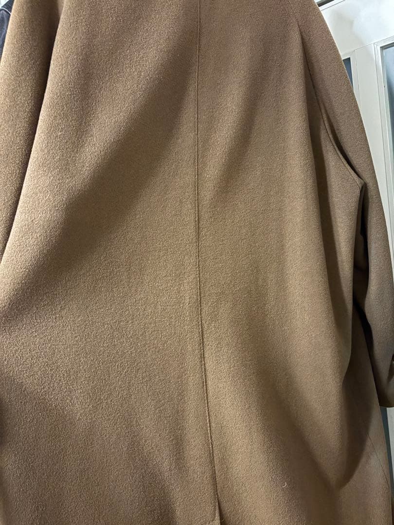 高級カシミア　アプレセイズ　ステンカラーコート　バルマカーンコート