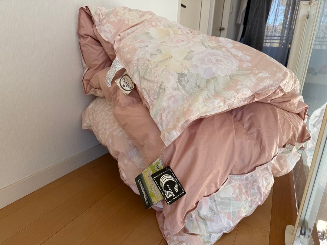 ハンガリー産　ホワイトダウン95% 1.3kg シングル　羽毛布団