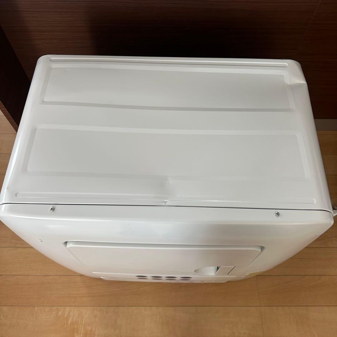 東芝 衣類乾燥機 ED-458 4.5kg ピュアホワイト 2023年製