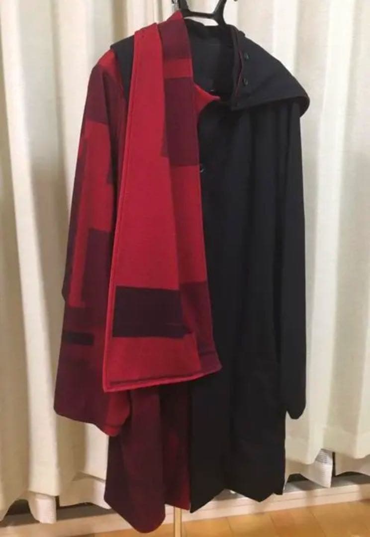 Yohji Yamamoto 18AW 赤フラノ ヨウジヤマモト - メルカリ