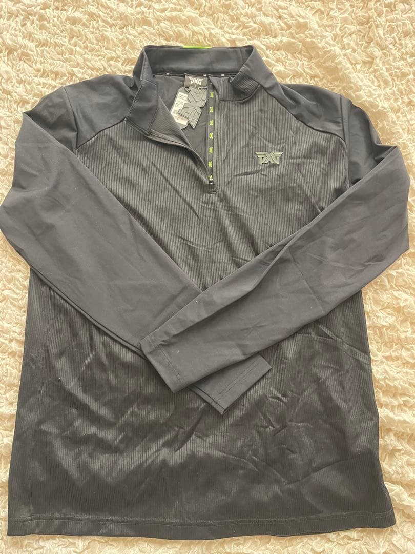 PXG ブラック ジップアップ長袖ポロシャツ 楽天市場】作業着 ポロシャツ 長袖 メンズ 春夏 uvカット 吸水速乾