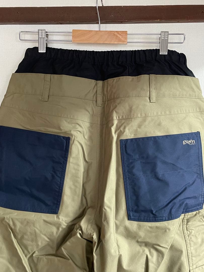 greenclothing ペインターパンツL 23-24カーキ