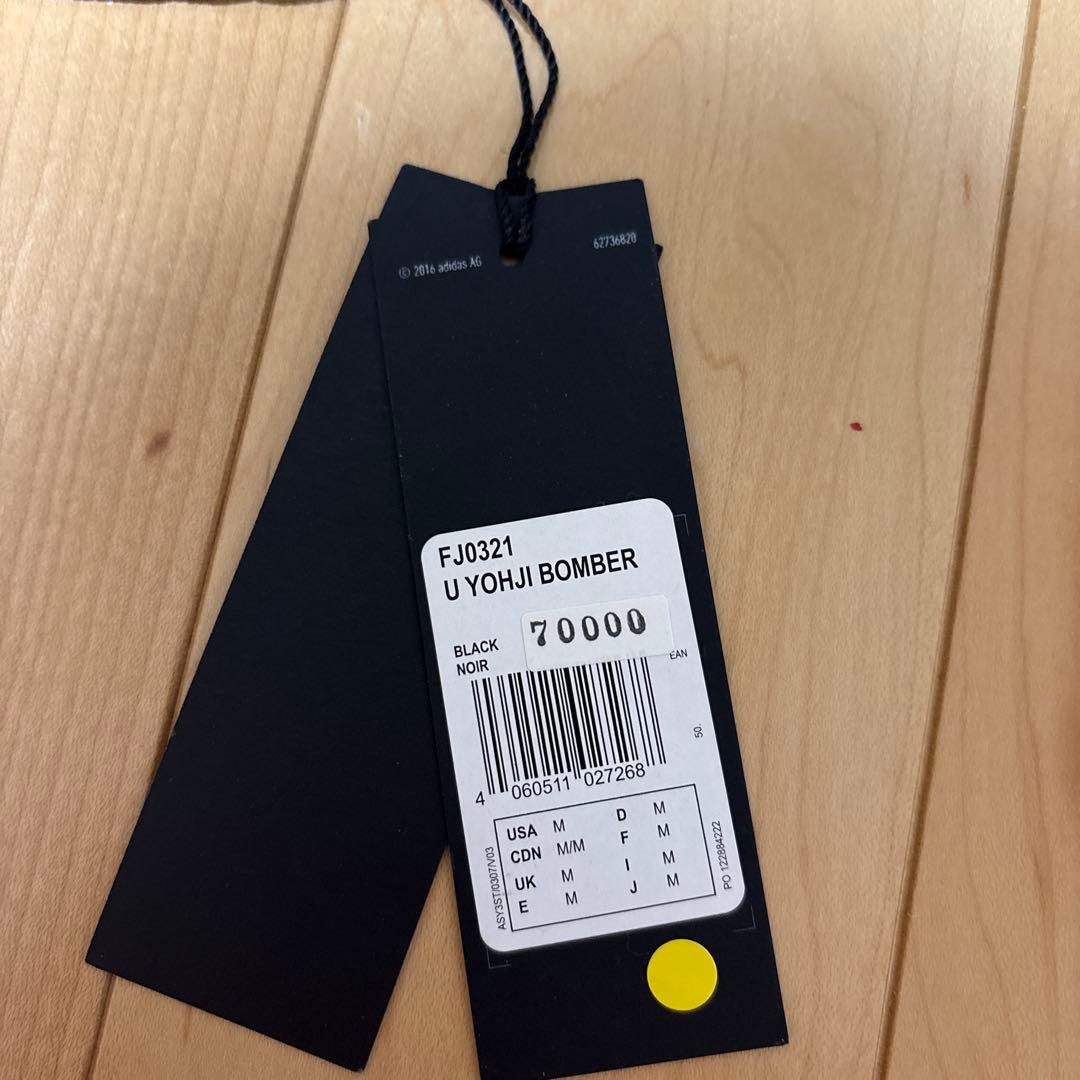Y-3 19aw スタジャン　U YOHJI LETTERS BOMBER 黒