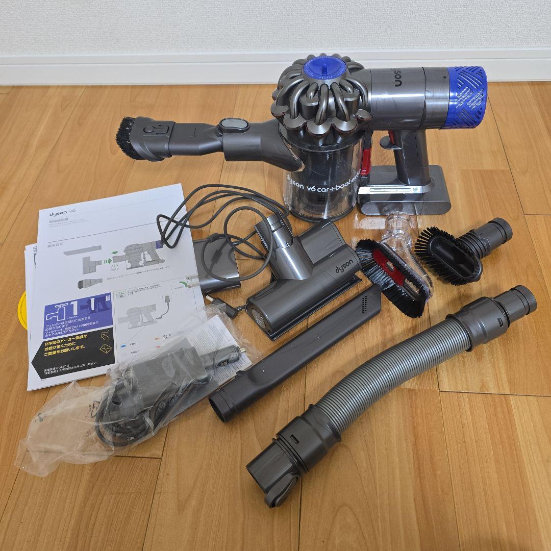 ダイソン掃除機☆美品☆dyson v6 car+boat extra