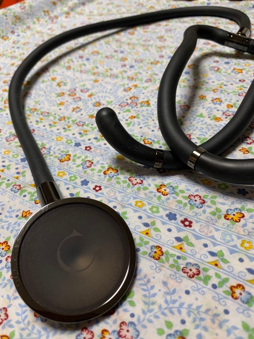 マルクスです✨クラシコ 聴診器 ブラックシングル 希少♡ name有り