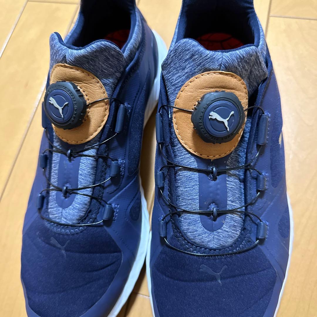 Puma ゴルフシューズ ネイビー BOA