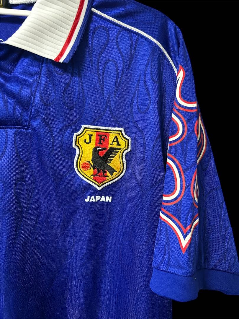 asics/アシックス 1998年 W杯 日本代表 炎 ユニフォーム