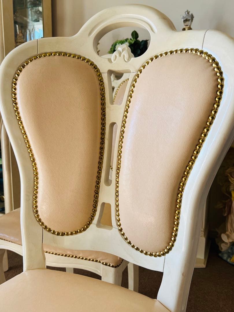 ①サルタレッリ　猫脚チェア 4脚　※4脚同時販売のみ(送料込み)最終価格