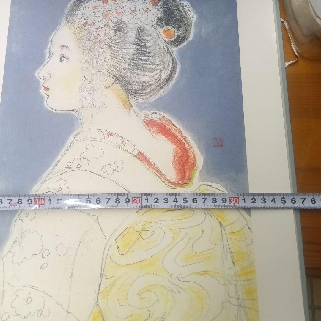 磯田又一郎額絵 京舞妓12ヶ月素描全12葉