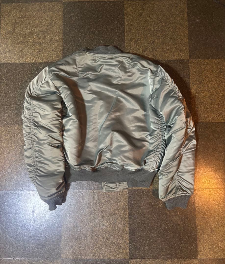 MA-1 cab clothing MA1 B-16D mサイズ 短丈