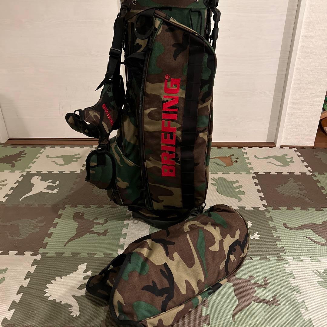 BRIEFING カモフラージュ キャディバッグ