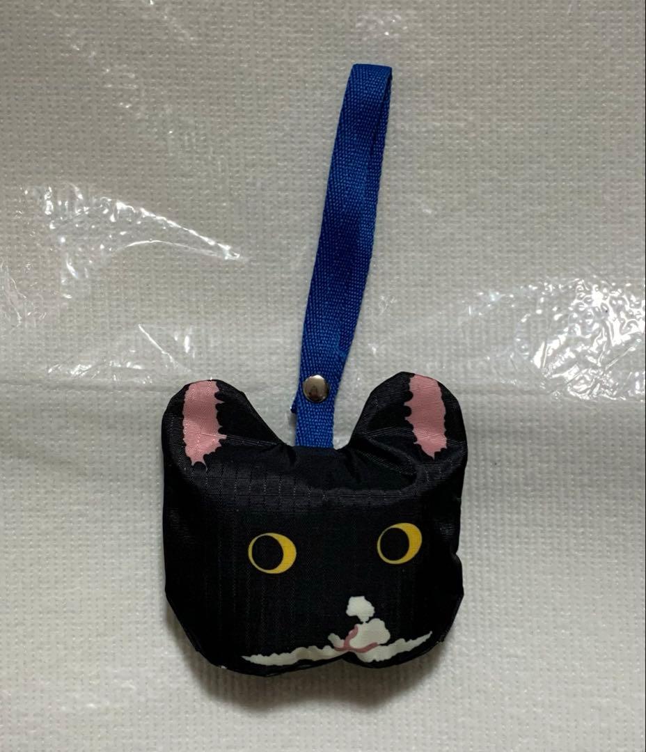 LeSportsac エコバッグ ポーチ付き 黒猫 - メルカリ