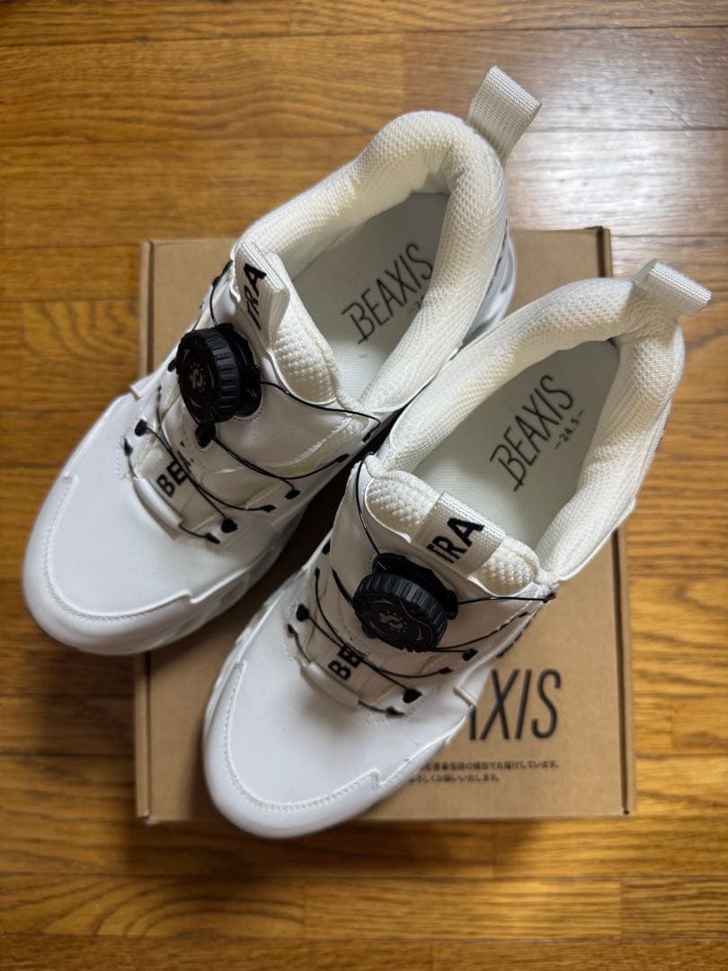 Rさん専用 BEAXIS ゴルフシューズ ホワイト