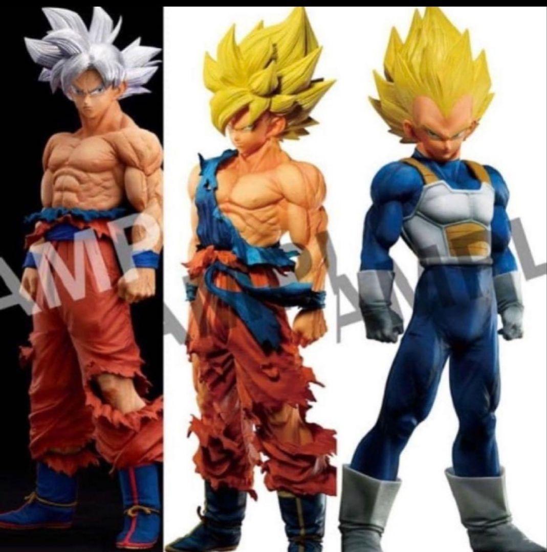 ゲンキダマツリ 孫悟空 ベジータ SMSPフィギュア 3種セット - メルカリ