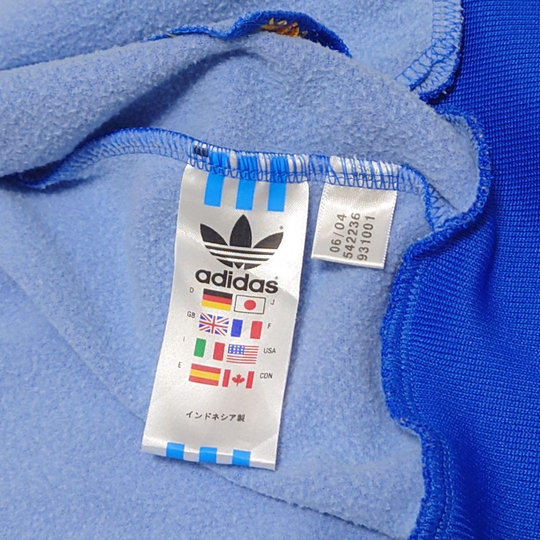 adidas トラックジャケット　万国旗タグ　曲がりポケット　70'S復刻