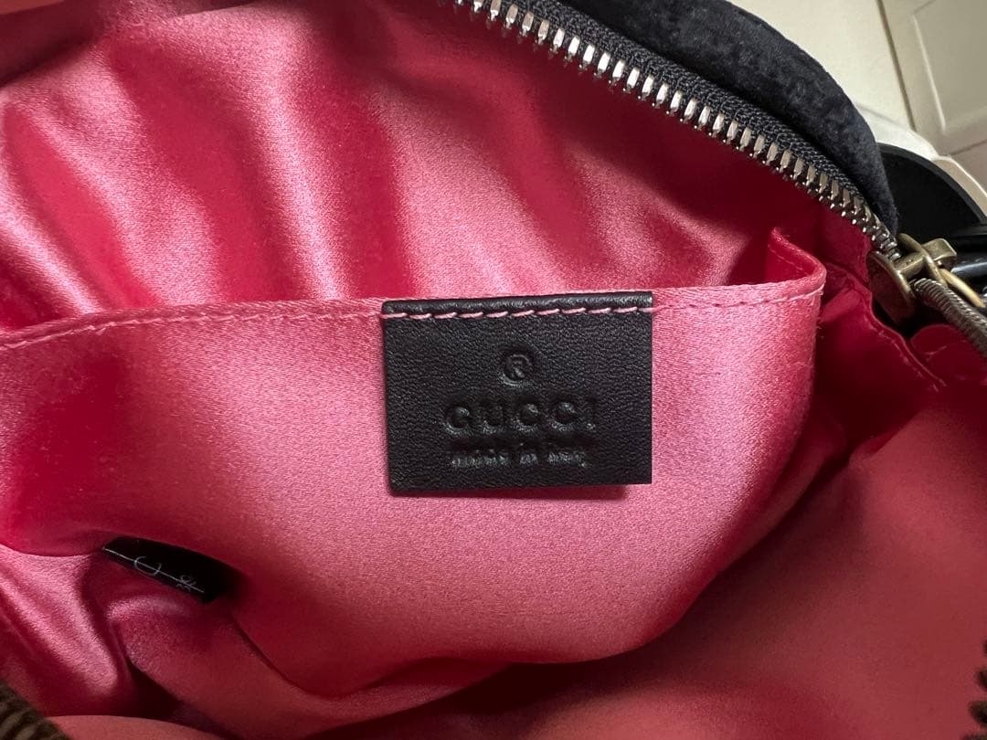 グッチ GUCCI ベルトバッグ ウエストバッグ GGマーモント美品