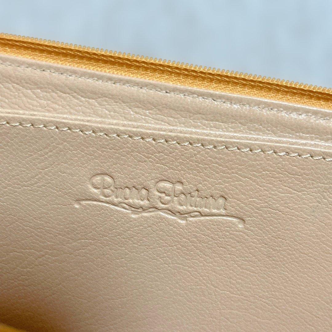 未使用美品 Buona Fortuna ハンドメイド 長財布 ラメフラワー