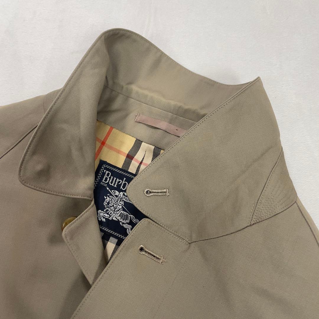 【大幅値下げ！】バーバリーズウール100% ステンカラーコート ML ベージュ