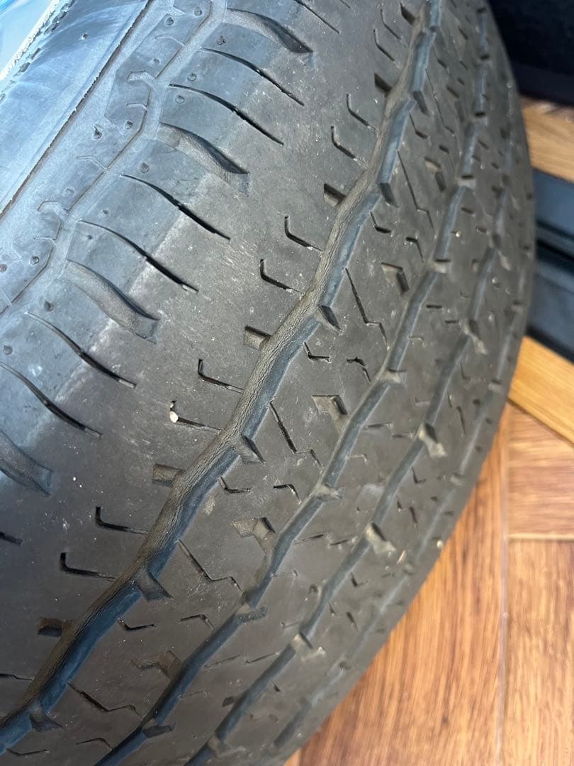 マーモット！ハイラックス　サーフ　純正　メッキスチールホイール