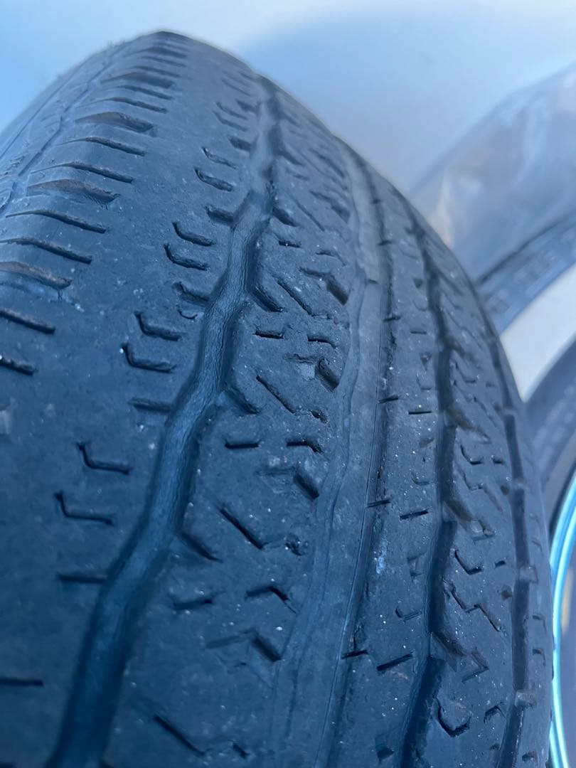 マーモット！ハイラックス　サーフ　純正　メッキスチールホイール