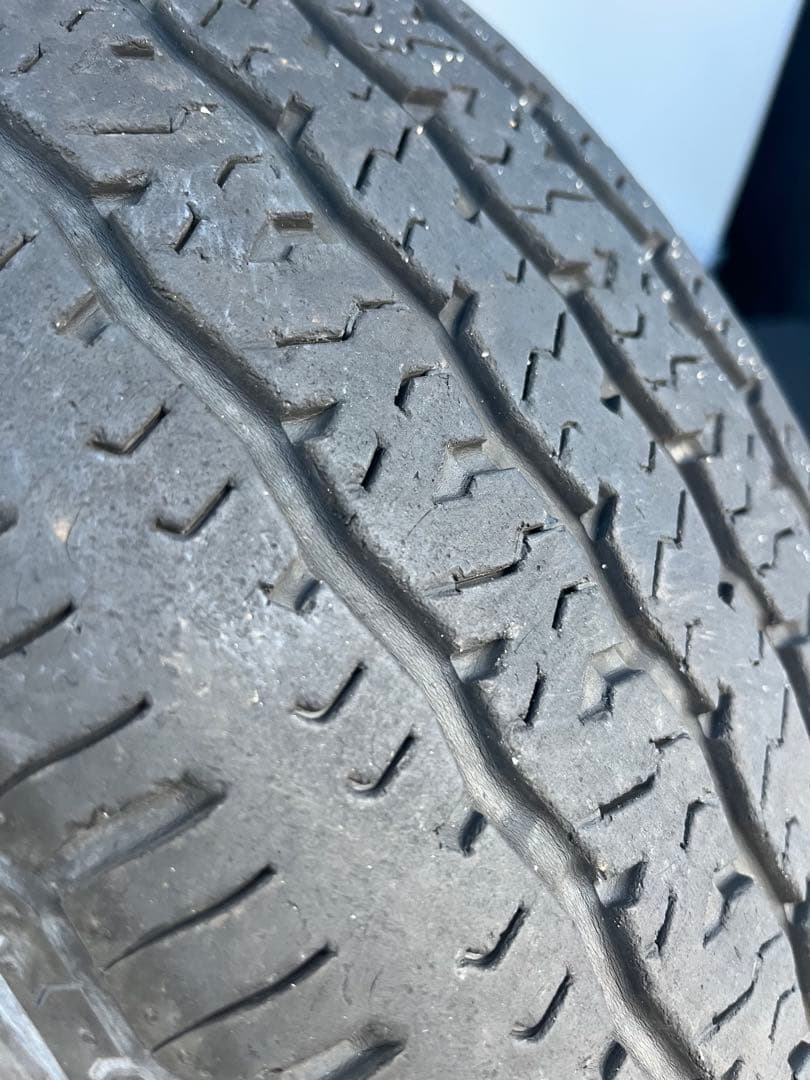 マーモット！ハイラックス　サーフ　純正　メッキスチールホイール