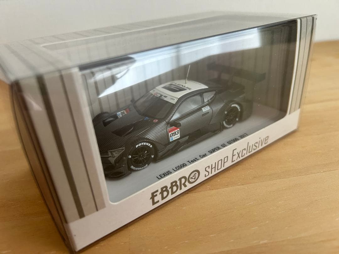 激レア品 1/43 EBBRO LEXUS LC500 テストカー