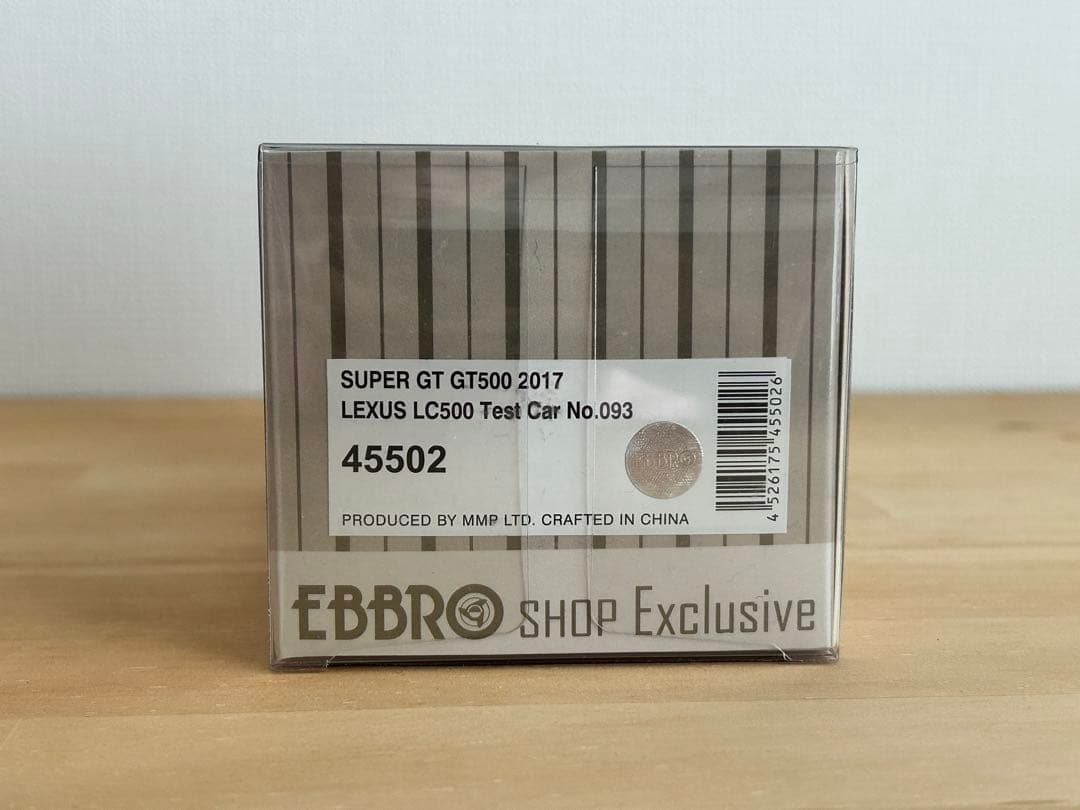 激レア品 1/43 EBBRO LEXUS LC500 テストカー