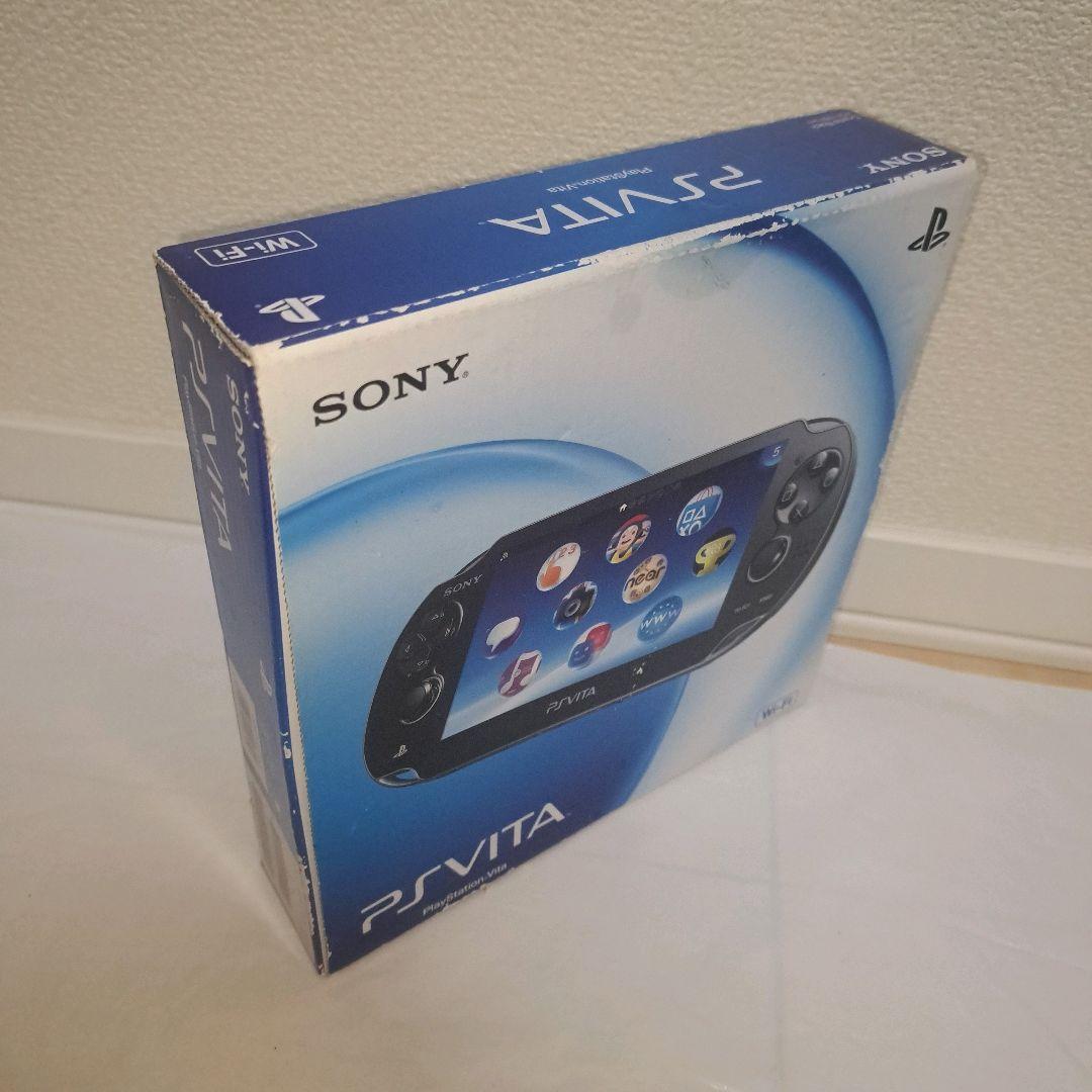 【美品】　PS VITA PCH-1000 クリスタル・ブラック 箱付き