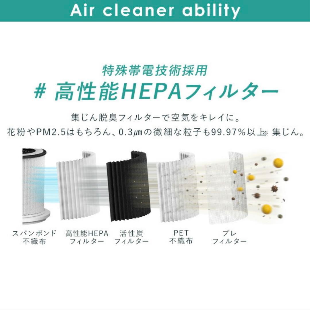 （新品未使用）加湿空気清浄機 10畳 KAP-SH201-W ホワイト