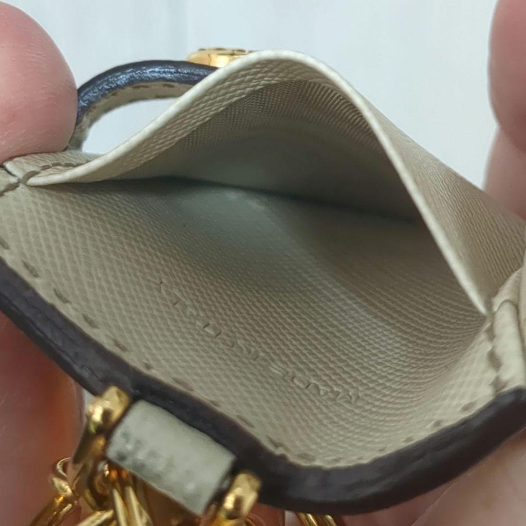 【極美品】PRADA プラダ バッグチャーム キーリング ノートモチーフ