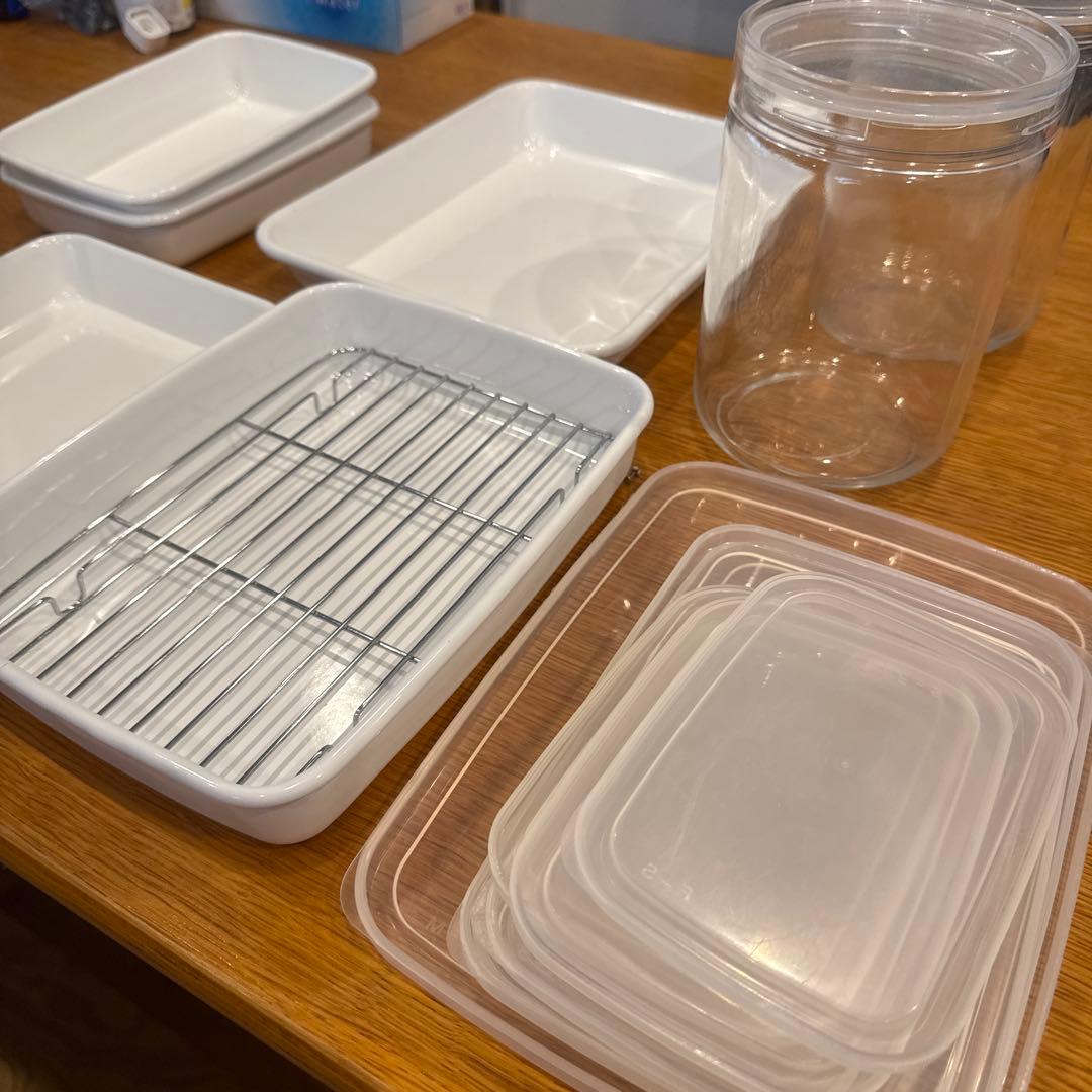 野田琺瑯とチャーミークリア13点まとめ売り