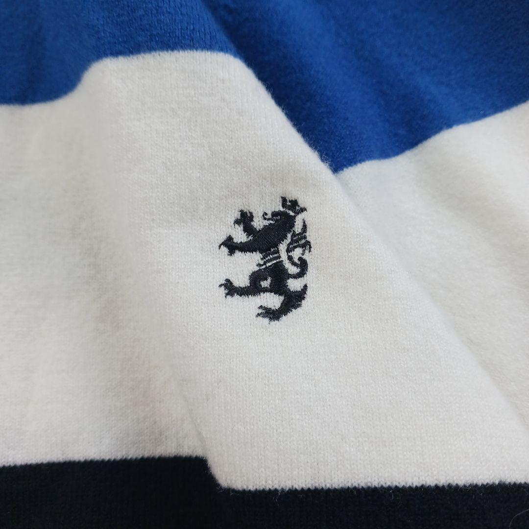 アドミラルゴルフ　ニット　セーター　LL　XL　メンズゴルフウェア　ブルー