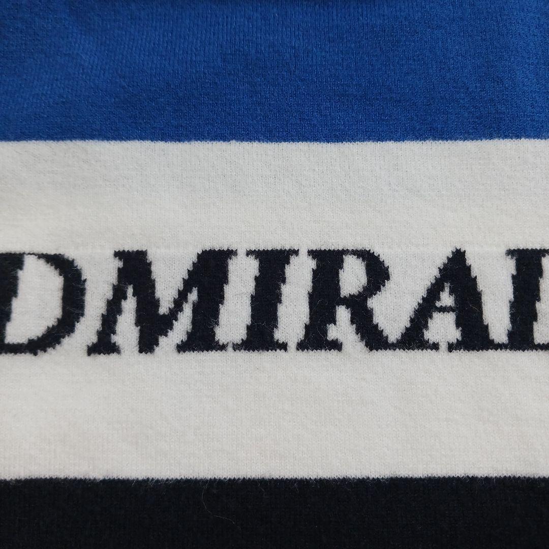 アドミラルゴルフ　ニット　セーター　LL　XL　メンズゴルフウェア　ブルー