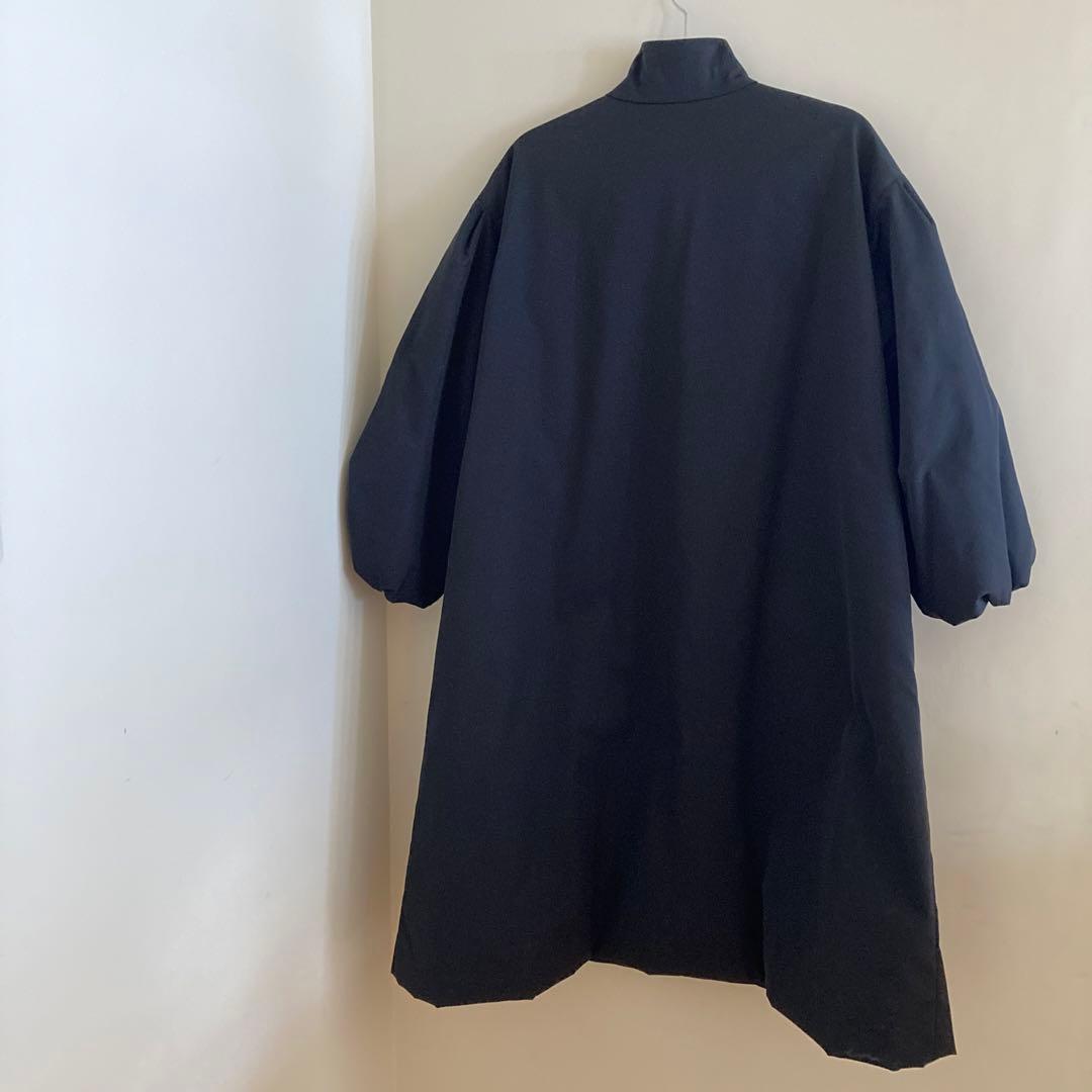 Spick and Span 中綿袖ボリュームコート 黒 ロングコート 36 - メルカリ