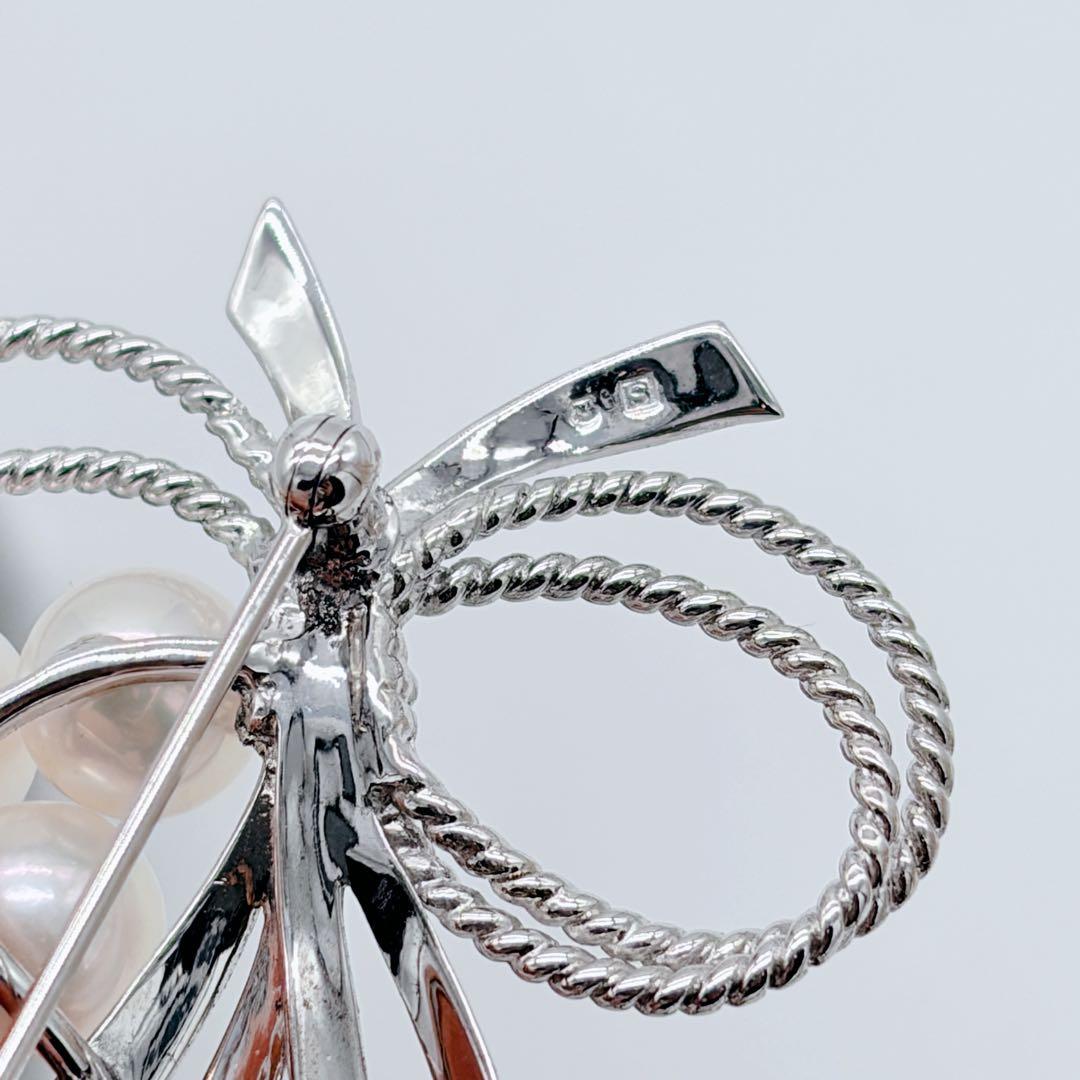 MIKIMOTO ミキモト 11Pパール ブローチ アコヤ真珠 リボン 葡萄 - メルカリ