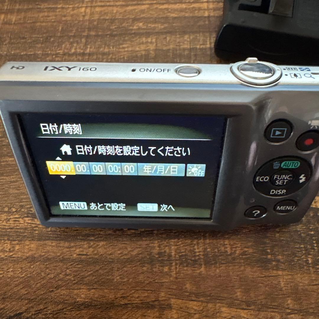 Canon IXY 160 デジタルカメラ 本体　チャージャー付　コンデジ