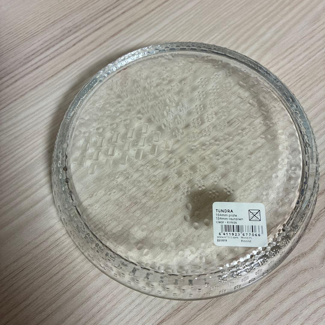 専用【新品未使用あり】イッタラ　ツンドラ　プレート４枚　15.4cm