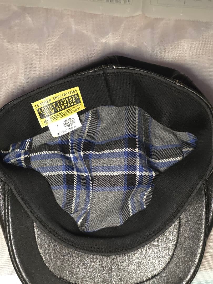 ADDICT CLOTHES シープスキン キャスケット帽 (サイズ約58cm)の通販は