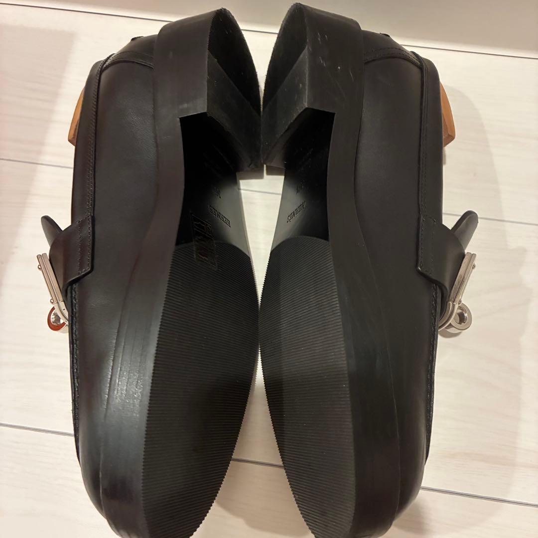 期間限定お値下げ中 エルメス モカシン ホット36.5 ケリー金具 ブラック