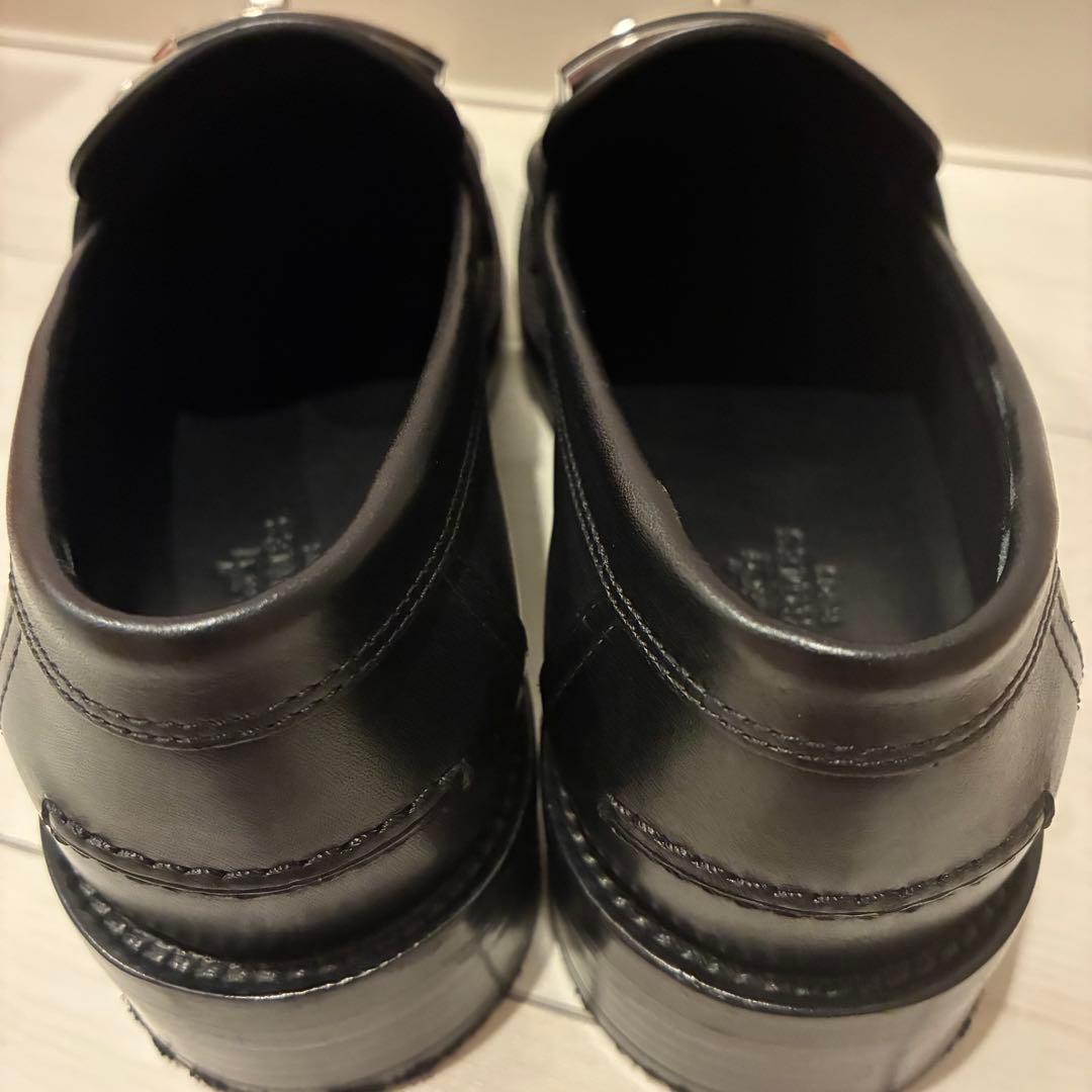 期間限定お値下げ中 エルメス モカシン ホット36.5 ケリー金具 ブラック