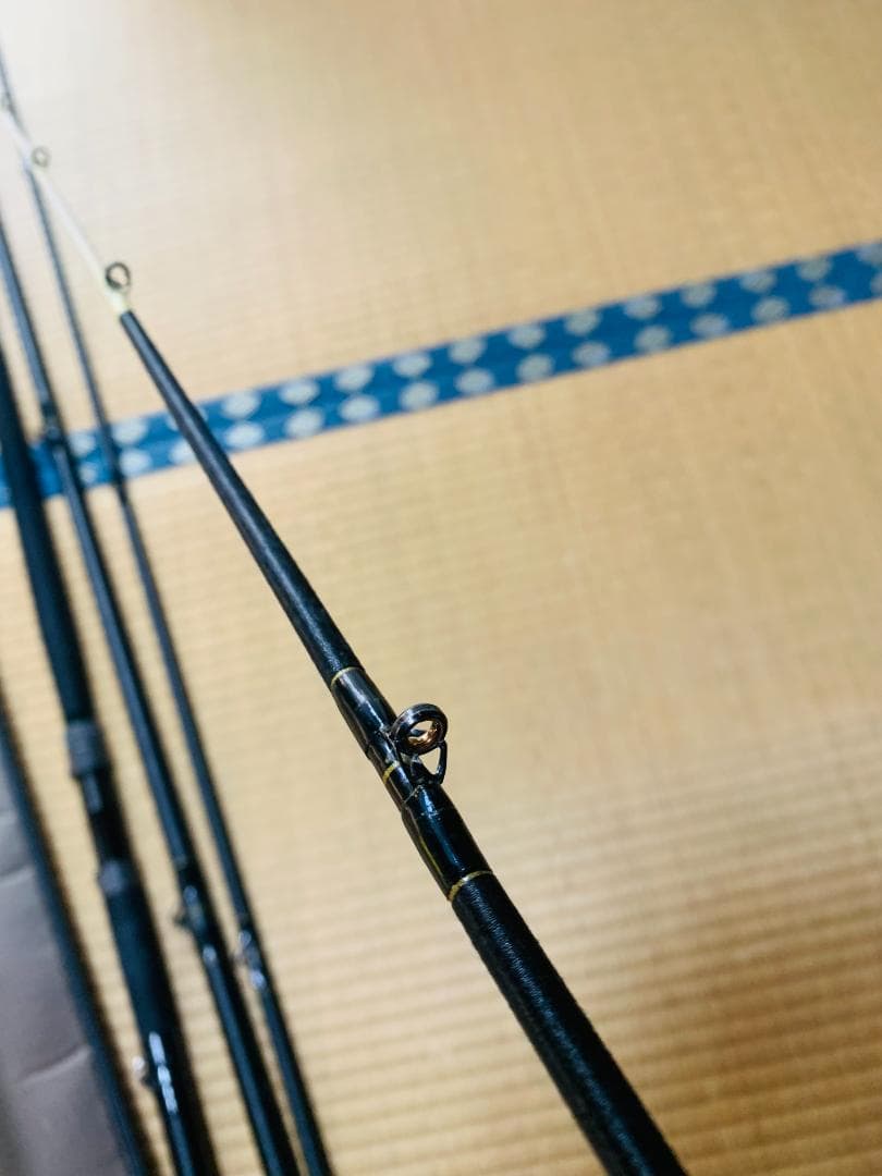 新品未使用 ダイコー 名礁石鯛 4.8m 総巻き済み 釣り竿 Daikoh