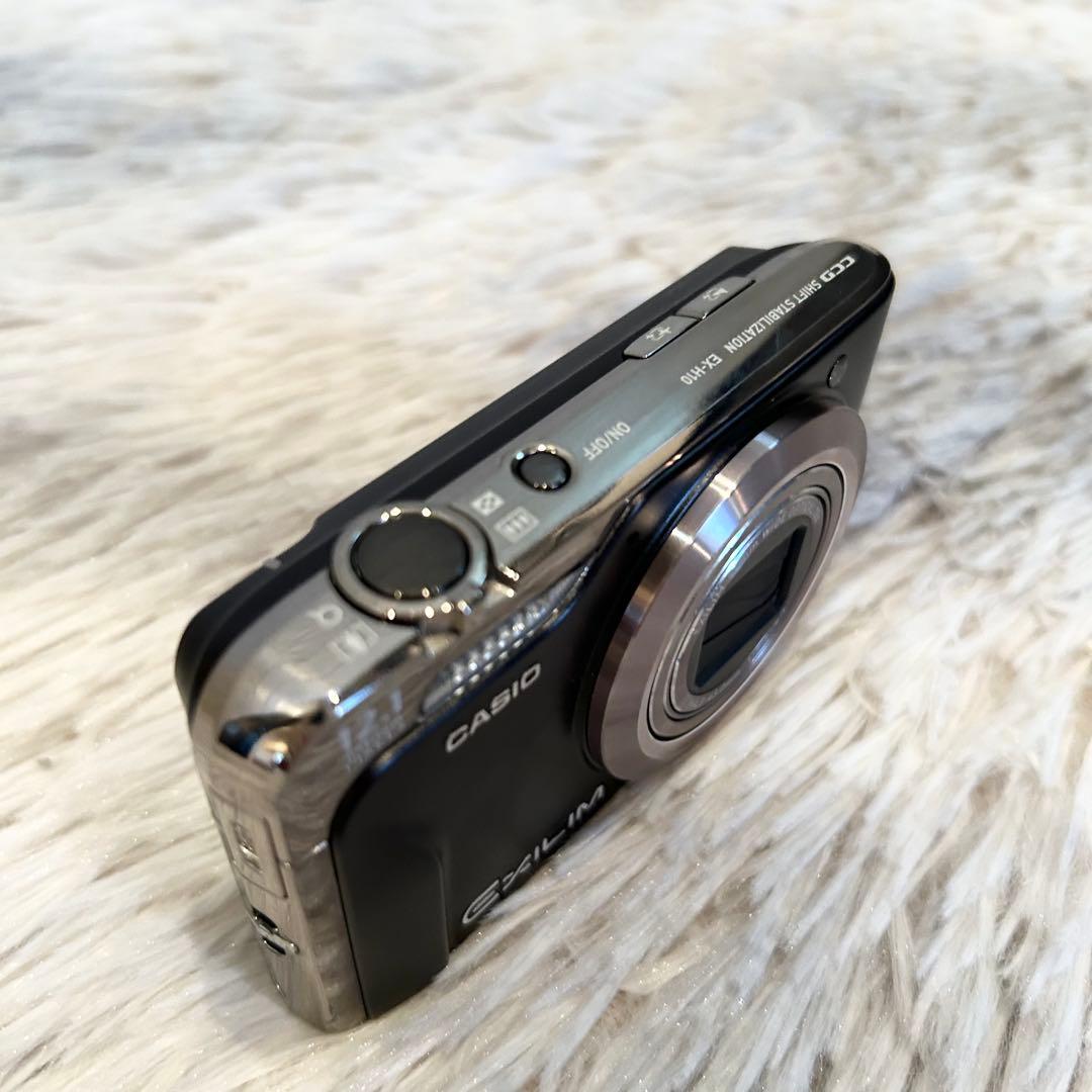 CASIO コンパクトデジタルカメラ EX-H10 EXILIM デジカメ
