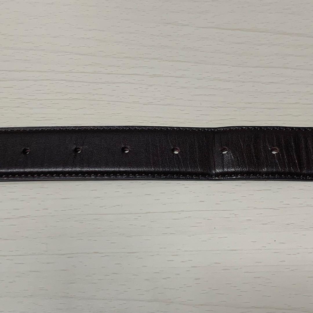 deres ベルト ブラウン ゴールド金具